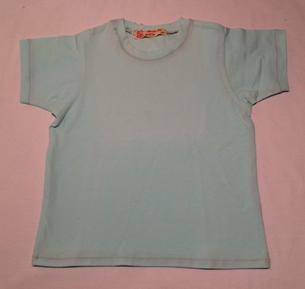 T-shirt-isblaa-korte-aermer-oekotex-bomuld-elastan-14942