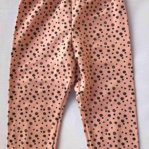 Ferskenfarvet-leggins-med-blomster-oeko-tex-bomuld-elastan