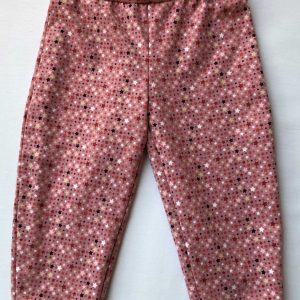 Hyggebuks -pink-med-stjernenat-oeko-tex-95-5-bomuld-elastan