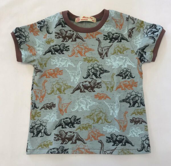 T-shirt-med-dinosaure-ghost-green-oeko-tex-95-proc.-bomuld-5-proc.-elastan